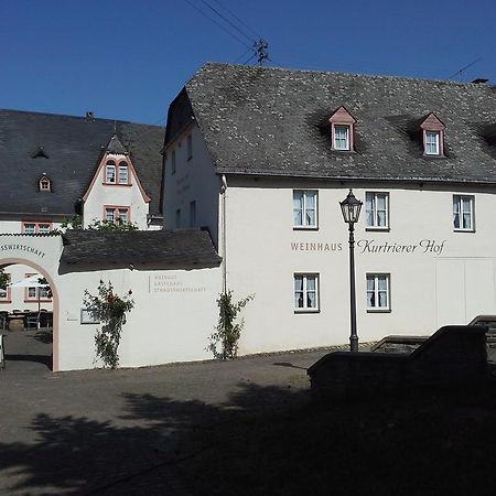 Weinhaus Kurtrierer Hof Hotel Leiwen Exterior photo